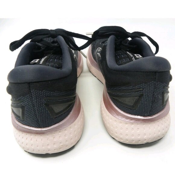 Brooks Womens Glycerin 19 1203431B074 Black Pink Running Shoe Sneaker Size 7.5 B - Picture 5 of 9